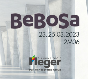 Heger diamond tools at Bebosa fair Heger diamond tools at Bebosa fair