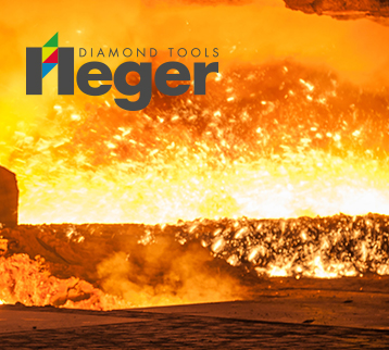 Heger diamond tools for refractory and industry applications