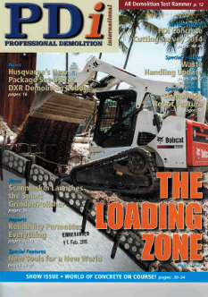 Heger im PDI Professional Demolition International Magazine